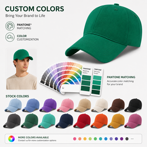 Ajustable Unisex Hombres Bordado Logo Sport Sombreros Personalizado 5 Panel Blanco Gorra de béisbol - Product Image 3