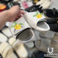 S16 Kullanılmış Ayakkabı Satış Fabrikası Toptan Uluslararası Marka Terlikleri Karışık Kullanılmış Markalı Terlikler Balya Halinde