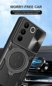 Étui de téléphone portable magnétique de protection d'objectif de caméra antichoc de luxe pour Vivo V27 5G V27e S16 Pro <span class=keywords><strong>S15</strong></span> V29e Y200 - Product Image 3