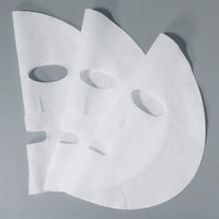 Feuille de masque facial sèche en micro-gaze médicale 50 g/m², écologique, hydratante, nourrissante, blanchissante, matière première