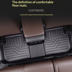 แผ่นรองพื้นรถยนต์ TPE สำหรับ <span class=keywords><strong>Honda</strong></span> BR-V แบบ LHD/RHD ระบายอากาศได้ กันน้ำ อุ่นสบาย ใช้ได้<span class=keywords><strong>กับ</strong></span>รถยนต์ทั่วไป หรูหราสั่งทำพิเศษ - Product Image 2