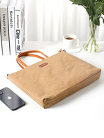 Sac à bandoulière portable léger pour ordinateur portable 13/14/15/16 pouces, lavable, avec fermeture éclair, antichoc, style Japon et Corée du Sud