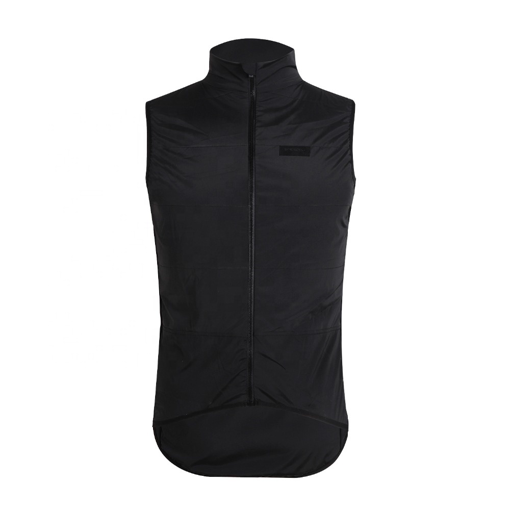 Spexcel 2019 New Winter Urban Ride Windproof And Thermal Fleece Cycling Gilet Double Layer Fabric Cycling Windbreak Vest Jacket