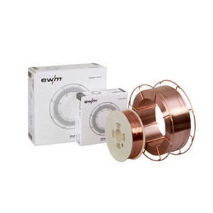 Relleno de soldadura MIG/MAG EWM SW 70S G4 Aleaciones de metales diversos que incluyen soldadura de plástico de estaño de aluminio de cobre de acero de plástico de estaño de acero de soldadura de CO2-ER70S-6 - Product Image 1