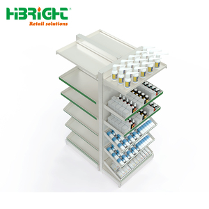 Estante de exhibición de Medicina de Farmacia de Servicio Ligero de un solo lado personalizado de gama alta para tienda de químicos y supermercados - Product Image 2