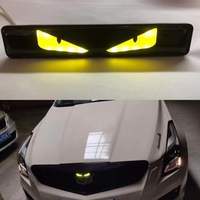 Panneau LED matriciel programmable Devil Eye - Lumière RGB Demon Eye pour calandre de voiture ou de camion