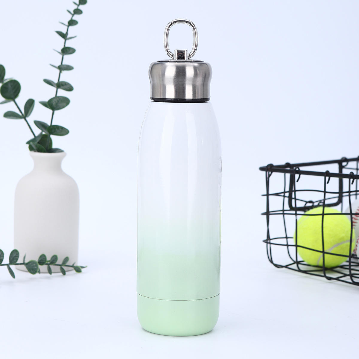 Blanc + Vert Gradient