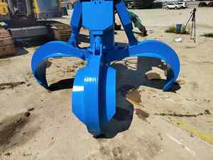 Mini-Baggergreifer 1-50t für Holz, 360 Grad drehbar, 5-Finger-Greifer, Hydraulikmotorpumpe, Orangenschalen-Holz- und Steinschrottgreifer - Product Image 4