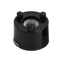 Lente Óptica de 120 Grados, 10.8x7mm, Soporte Negro, Material PMMA, Compatible con LED Infrarrojos, Placa PCBA para Cámara CCTV, RoHS