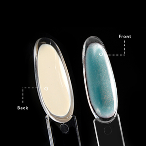 Paleta de exhibición de esmaltes de uñas de gel UV redonda, anillo de prueba de cartas de colores, herramienta de práctica de manicura para salón, venta al por mayor - Product Image 5
