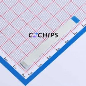 JS05B-12P-060-3-4 FFC Cable (Flexible Flat Cable) P=0.5mm Connector 12P 0.5mm 0.3mm Reverse - Product Image 2