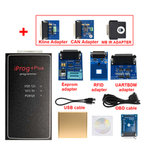 IPROG 3-en-1 Iprog+ PLUS V777 – Outil de diagnostic pour IMMO/Kilométrage/Airbag Carprog/Tan*go/Di-giprog3