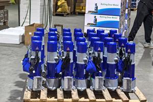 เครื่องม้วนประตูม้วนเชิงพาณิชย์ AC300KG พร้อมระบบขับเคลื่อนด้วยโซ่ ติดตั้งภายนอก กันน้ำระดับ IP44 สำหรับโรงงานและประตูทางเข้า - Product Image 6