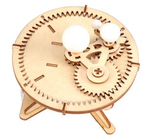 Système solaire en bois pour enfants, bricolage chaîne du soleil, terre, lune, modèle de <span class=keywords><strong>Puzzle</strong></span>, jouets éducatifs pour enfants, Kit de Science, pièces - Product Image 4