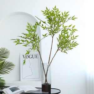 Nuovo Design YL: Pianta Artificiale di Nandina in Plastica, Rami Lunghi per Decorazioni Natalizie, Matrimoni, Interni ed Esterni - Product Image 1