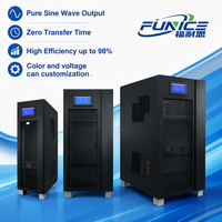 20KVA 30KVA 45KVA Düşük Frekanslı Online UPS 3 Fazlı 220V 380V İzolasyonlu Trafo Çift Dönüşümlü UPS