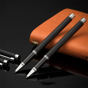 热销奢华金属签名中性笔高品质光滑书写商务礼品笔，带定制标志优雅金属体 - Product Image 3