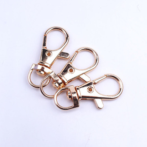 DIY anahtarlıklar aksesuarları yapma altın döner ıstakoz kanca klipler anahtar kancası anahtar zincirleri istakoz pençe bölünmüş anahtarlık bulgular klipsler - Product Image 4