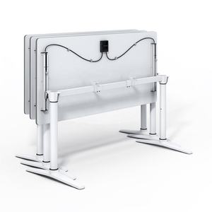 Mesa de Entrenamiento Abatible LEADCOM VERANO LS-418D, Mesas Plegables para Sala de Reuniones y Conferencias en Venta con Estructura de Mesa - Product Image 2