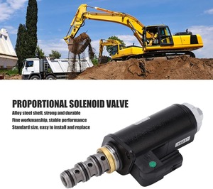 Vanne solénoïde SK200 SK200-8 pour moteur d'orientation d'excavatrice, vanne rotative, références YN35V00051F1/YN35V00052F1/YN35V00050F1 - Product Image 4