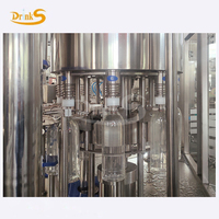Ligne de production de remplissage d'eau automatique 3 en 1 pour petite entreprise Machine d'embouteillage d'eau minérale pure en plastique