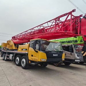 Used SANY STC550C5-8 55Ton Truck <b>Crane</b> 48.5m Main Boom 15.7t Counterweight High Configuration 2024 Year For Lifting Work - Product Image 4