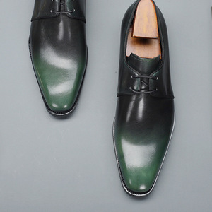 Chaussures habillées de luxe pour hommes, en cuir Oxford, à bout pointu, antidérapantes, respirantes et légères, idéales pour le bureau et les occasions formelles. - Product Image 1