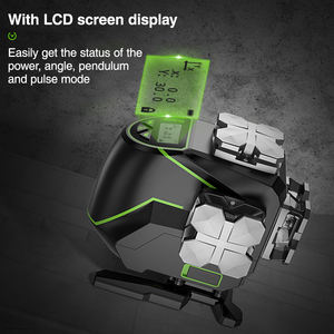 Nivel Láser <span class=keywords><strong>Huepar</strong></span> S03DG con Pantalla LCD, Bluetooth y Control Remoto, Modo de Pulso para Exteriores, Haz Verde 3D, 12 Líneas, Nivel Láser Verde para Piso - Product Image 6