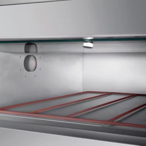 Four à pierre électrique commercial à 1 étage pour la cuisson professionnelle de pizzas et de pains - Product Image 4