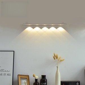 Cảm biến chuyển động Pin-powered LED đêm chiếu sáng Stick-bất cứ nơi nào tủ quần áo ánh sáng cho hành lang phòng ngủ cầu thang đèn tủ - Product Image 2