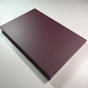 RENOLIT PST Board Premier Matt <span class=keywords><strong>Aubergine</strong></span> Premier Matt Planches stratifiées Mdf pour armoires de <span class=keywords><strong>cuisine</strong></span> - Product Image 2