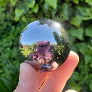 ขายส่งหินคริสตัลเทราเฮิร์ตซ์ทรงกลมสไตล์โบฮีเมียน สำหรับตกแต่งบ้านและของขวัญวันหยุดสุดพิเศษ - Product Image 3