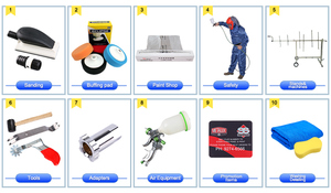 Herramienta aplicadora de envoltura de coche PPF de alta calidad, raspador de plástico, espátula de vinilo, Material de goma, protección de pintura, pegatinas para coche - Product Image 6
