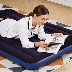Matelas de camping gonflable confortable, lit d'<span class=keywords><strong>air</strong></span> moderne pliable pour <span class=keywords><strong>chambre</strong></span>, dortoir scolaire, hôpital, salon, utilisation en extérieur - Product Image 5
