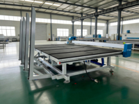 Máquina Automática de Corte de Vidrio CNC con Sistema de Elevación Manual para Vidrio de Ventanas, Fábrica de Procesamiento de Vidrio