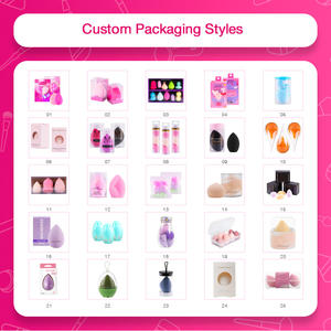 Esponja de Maquillaje Personalizada al por Mayor, Libre de Látex, Suave, Tipo Huevo, para Uso Húmedo y Seco, con Logotipo Personalizado - Product Image 5