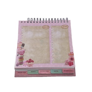 Nueva llegada último diseño diario semanal planificador mensual forrado de papel baratos a cuaderno de espiral - Product Image 5