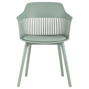 Silla moderna italiana Silla de plástico con reposabrazos <span class=keywords><strong>Sillas</strong></span> de comedor de café <span class=keywords><strong>para</strong></span> restaurantes y cafeterías - Product Image 5