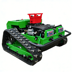 Tagliaerba Cingolato Telecomandato Completamente Automatico, Macchina Semovente per Taglio di Erbacce e Erba per Frutteti, Prati e Giardini - Product Image 2
