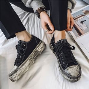 Nouvelles chaussures de skate en toile à plateforme pour hommes 2026 |   Chaussures décontractées vintage respirantes pour l'été - Product Image 6