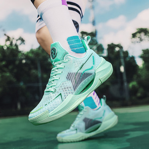 Chaussures <span class=keywords><strong>de</strong></span> course en mesh à lacets <span class=keywords><strong>de</strong></span> haute qualité pour hommes et femmes, respirantes, semelle intérieure en EVA antidérapante pour le tennis et le basketball - Product Image 6
