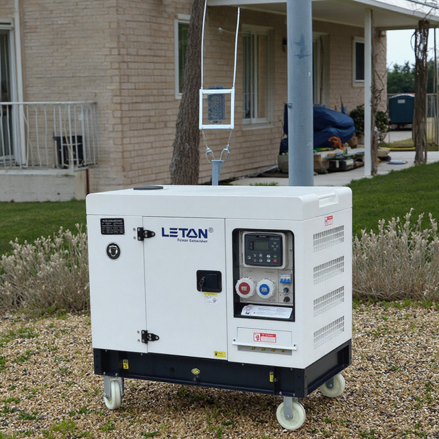LETON POWER 15kw diesel Generator 60 hz 120/240v Silent diesel Generator 5kw 6kva 8kva Silent diesel Generators for Whole House