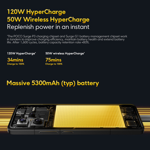 สมาร์ทโฟน POCO F7 Ultra 5G รุ่น Global หน้าจอ 6.67 นิ้ว 2K ชิปประมวลผล Snapdragon 8 Octa Core กล้องระดับเอลีท 50MP แบตเตอรี่ 5300mAh ชาร์จเร็ว 120W มาตรฐานกันน้ำกันฝุ่น IP68 รองรับ NFC - Product Image 5