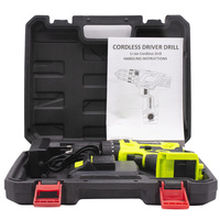 Ensemble de perceuse à percussion sans fil portable 21V Mini outils électriques avec diamètre de forage maximal de 10mm OEM personnalisable