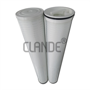 Cartuchos de filtro do fluxo alto 5 mícrons PP plissaram filtros do saco com alojamentos do saco do tamanho 1 e do tamanho 2 para a maquinaria do tratamento da água - Product Image 6