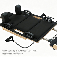 Machine de Pilates pliable et portable, planche coulissante compacte, équipement d'entraînement à domicile pour appartements