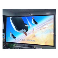 65-110 Inch 4K IPS LCD Monitor with Built-in Speaker Multi-Port (/DVI/VGA) Business Use