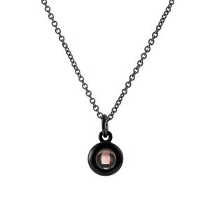 Chaîne de mode personnalisée or rose argent <span class=keywords><strong>100</strong></span> langues je t'aime collier pendentif de projection pour la mémoire de l'amour romantique - Product Image 4