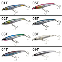 Shimano Japan Imports PB-215 315 Sea Submerged Pencil 42g 60g Leurre de pêche artificiel dur à longue portée