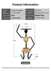 Estatua de <span class=keywords><strong>Iron</strong></span> <span class=keywords><strong>Man</strong></span> <span class=keywords><strong>para</strong></span> Decoración del Hogar, Portavelas de Metal, Adorno <span class=keywords><strong>para</strong></span> Mesa de Comedor Romántica, Estilo Navideño - Product Image 6